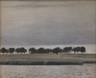 Előtanulmány Solregn számára. Gentofte-tó, 1903.