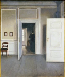Nő enteriőrben, Strandgade 30, 1901