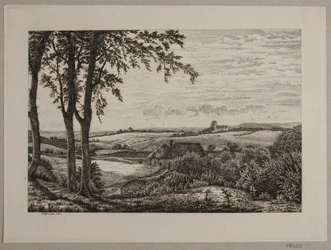 Délutáni táj, Zéland