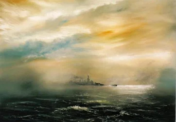 Hajnal a katasztrófa hajnala előtt HMS Hood 1941, 2012
