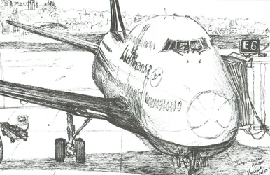 Jumbo Jet a Logan repülőtéren, 2003