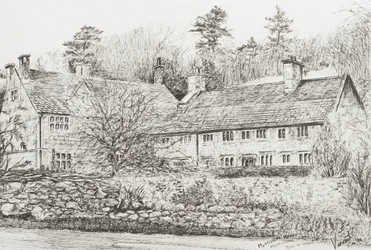 Mottistone Hall Isle of Wight, 2008 (Tinta, papír)