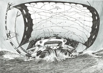 Storm Creators Chukchi-tenger, 2017 (Tinta papíron)