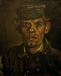 Parasztportré, 1885.