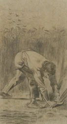 A kaszás köles után, 1880.