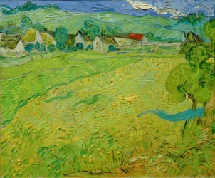 Kilátás a Les Vessenots-ra Auvers közelében