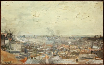 Kilátás Párizsra Montmartre-ról