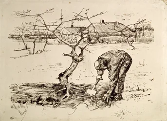 A gyümölcsösben 1883