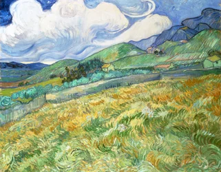 Tájkép Saint-Rémyből