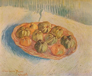 Almával töltött kosár, 1887