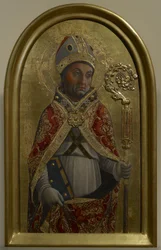 Saint Sirus, 1460 körül (tempera a panelen)