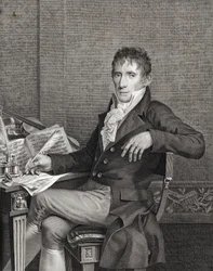Alessandro Rolla hegedűművész és zeneszerző portréja 1757-1841 , c. 1810.