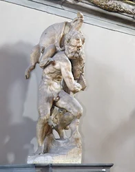 Herkules munkája, Salone dei Cinquecento (márvány)