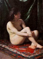Akt, 1865-68 körül (olaj, vászon)