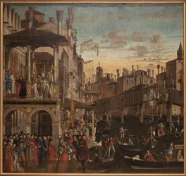 Szent Kereszt csodája a Ponte di Rialtónál, kb. 1496.