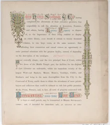 Kereskedelmi kártya Henry Southgate & Co. uraknak, könyvértékesítők, 19. század,