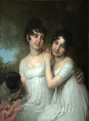 E.A. grófnők portréja és A.A. Kurakin, 1802