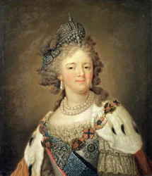 Mária Fjodorovna császárné (1759-1828) portréja