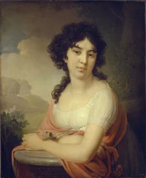 Anna Petrovna Gagarina hercegnő portréja, 1801