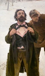 Tanulmány a Véres vasárnap, 1905. január 22. című festményhez, 1905
