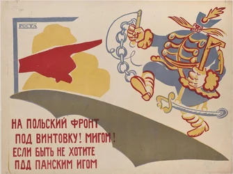 A lengyel frontra!, 1920.