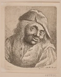 Egy farmer mellszobra