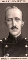 Oldenburgi Frigyes Péter herceg, 1908.