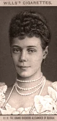 H.I.H. Sándor orosz nagyhercegnő, 1908.