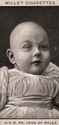 H.R.H., P.R., John of Wales, 1908.