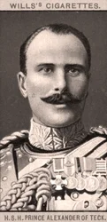 H.S.H Sándor tecki herceg, 1908.
