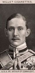 Arthur Connaught herceg, 1908.