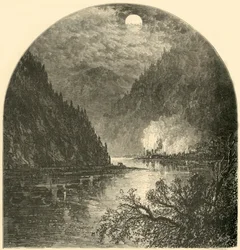 "Duncannon, a Juniata szája", 1874.