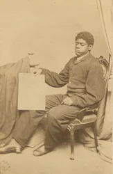 Thomas Wiggins, más néven Blind Tom carte-de-visite, kb. 1870.