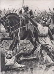 "Hold Fellow, én vagyok Henry of Winchester, te király", illusztráció a 