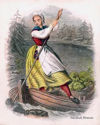 Svéd női evezés, 1809.