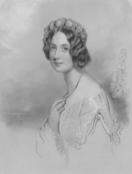Tisztelt Helen Duncombe, 19. század közepe.