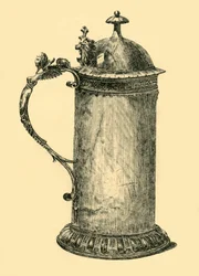 Tankard, 17. század eleje, 1881.