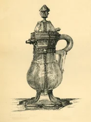 Crystal Cruet, 14. század, 1881.