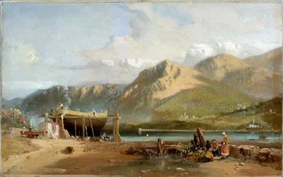 „Scene on the Traeth Bach, North Wales”, 1845-1867