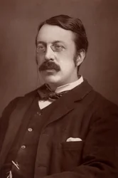 "" Charles Villiers Stanford (1852-1924) ír zeneszerző és zenepedagógus, Dublinban született. (fabury típusú)