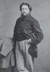 Ford Madox Brown, 1864 körül (albumin carte-de-visite)