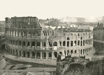 A Colosseum, Róma, Olaszország, 1895.