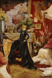 Sarah Bernhardt portréja