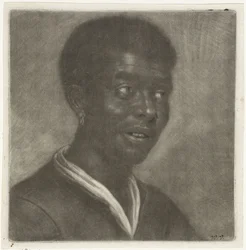 Egy fekete férfi feje, kb. 1660-70