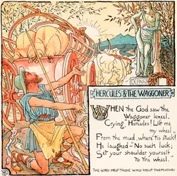 Hercules and the Waggoner, illusztráció a "Baby