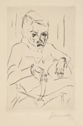 Fáradt katona I, 1919.