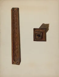 Gyertyaforma, c. 1939.