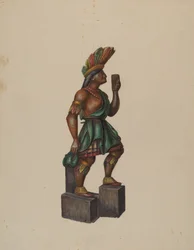 Szivarbolt indiai, c. 1936.