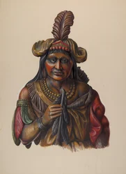 Szivarbolt indiai, c. 1937.