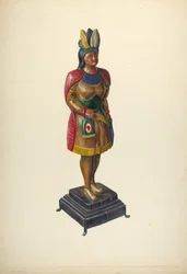 Szivarbolt indiai, c. 1937.